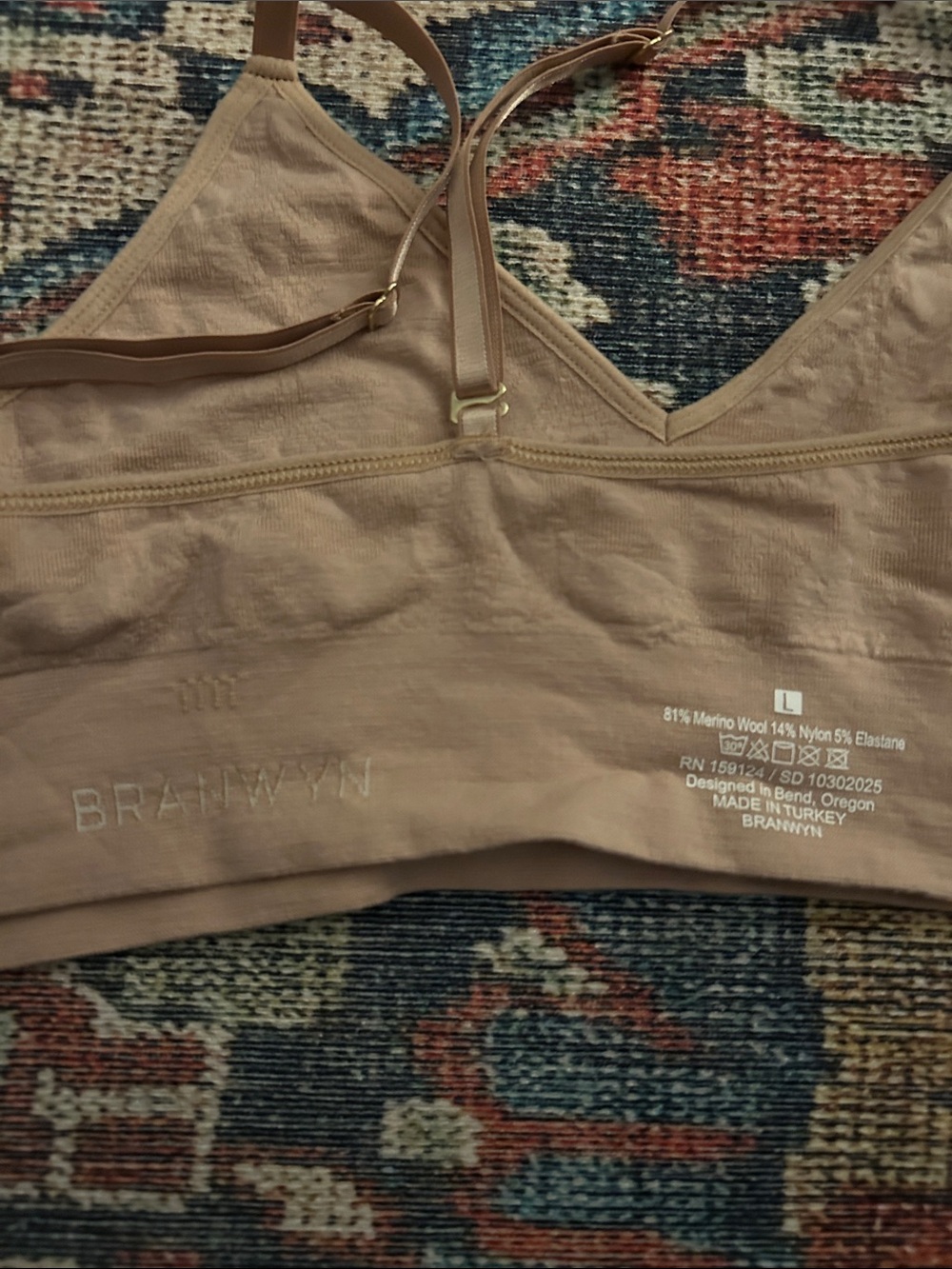 Branwyn Essential Bralette - Light Nude Color - Picture 4 of 4